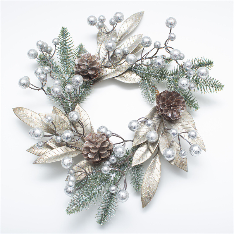 6 Inch Pre Lit Christmas Wreath