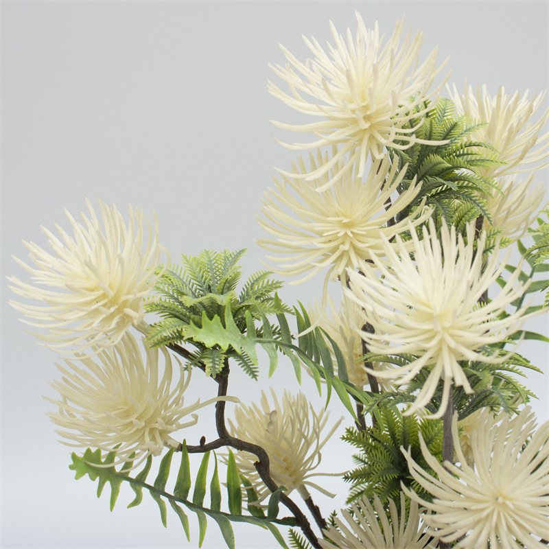 Outdoor Garden Decoration White Artificial Wax Flower