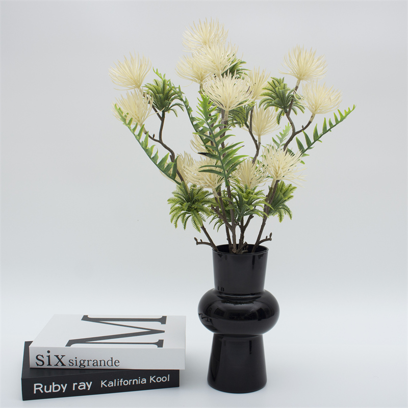 Outdoor Garden Decoration White Artificial Wax Flower