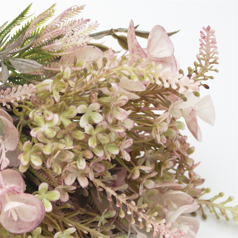 Pink Shell Flower Artificial Bridal Bouquet