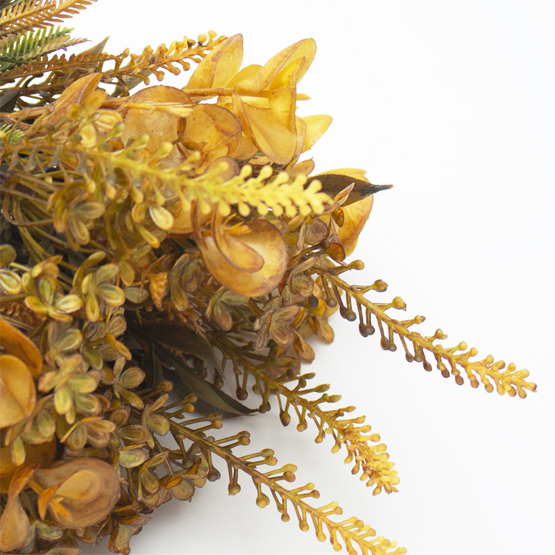 Yellow Shell Flower Fake Wedding Bouquet