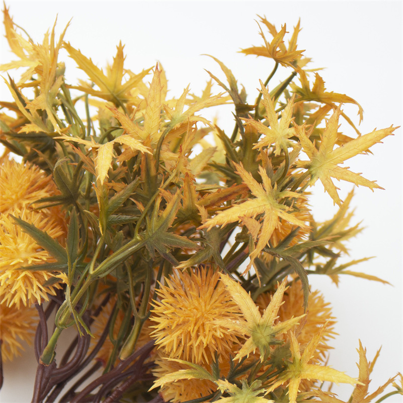 Yellow Gypsophila Faux Flower Bouquet