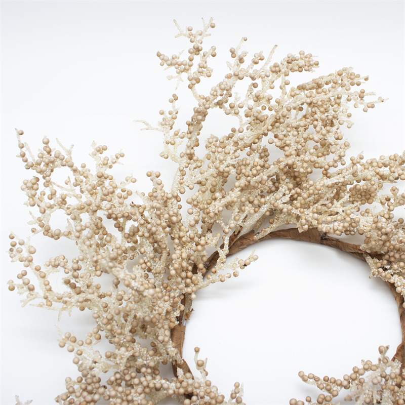 White Berries Branch Twig Hanging Decoration