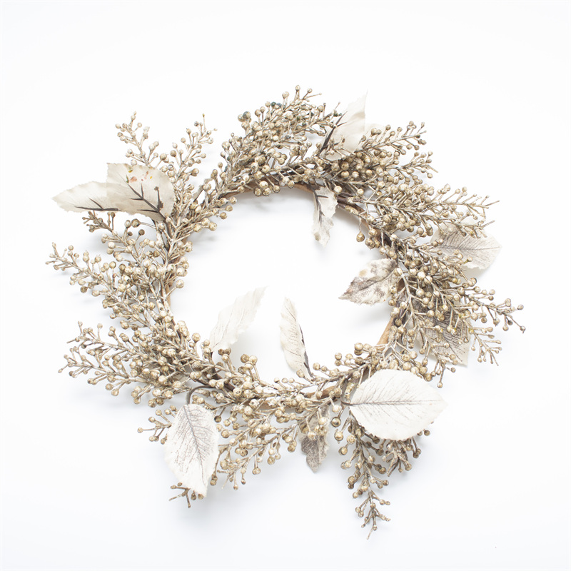 Creamy White Fall Harvest Berry Wreath Decoration