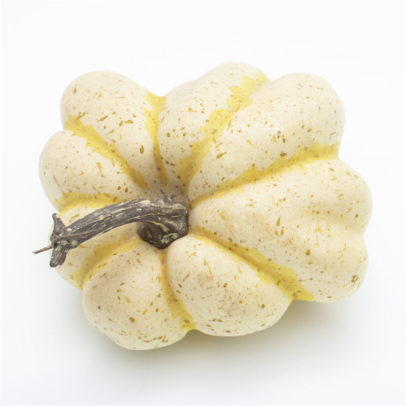 Single Irregular Shaped Decorative Simulated Pumpkin