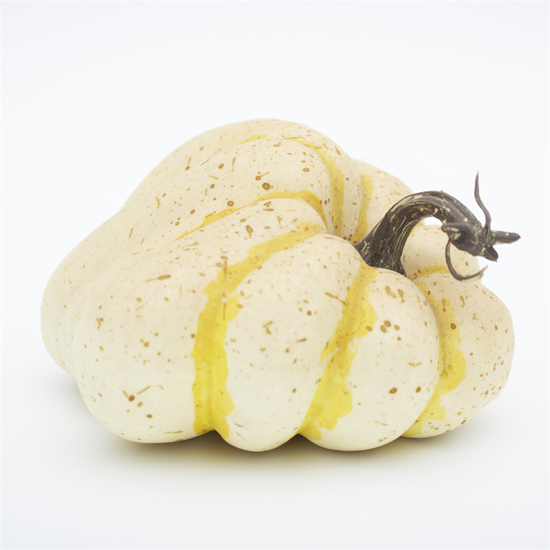 Single Irregular Shaped Decorative Simulated Pumpkin