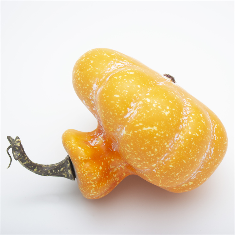 Irregular Shaped Simulated Autumn Pumpkin