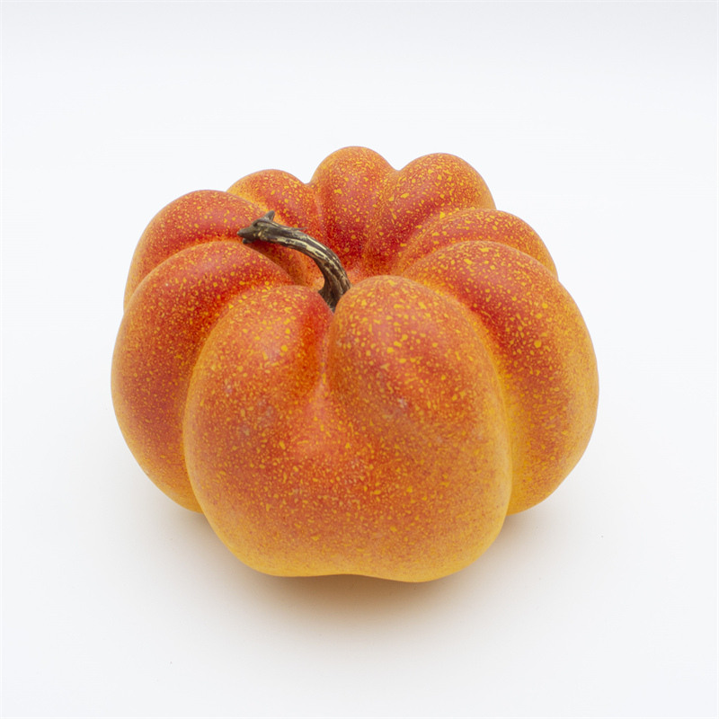 Single Diameter 19cm Golden Autumn Simulation Pumpkin