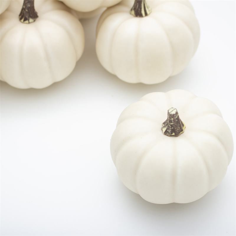 Milky White Small Pumpkin Combination