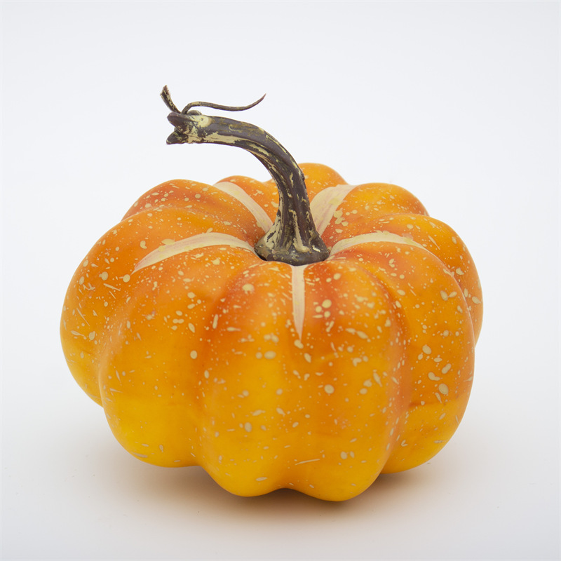 Autumn Decorations Orange Simulation Pumpkin