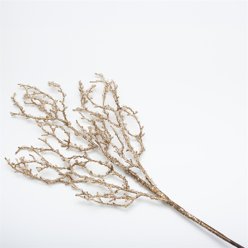 Champagne Diamond Mist Pine Branch