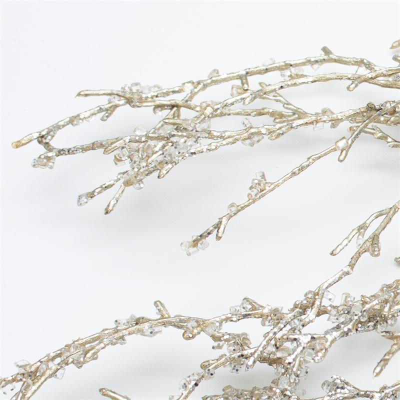 Platinum Gold Diamond Mist Pine Christmas Branch