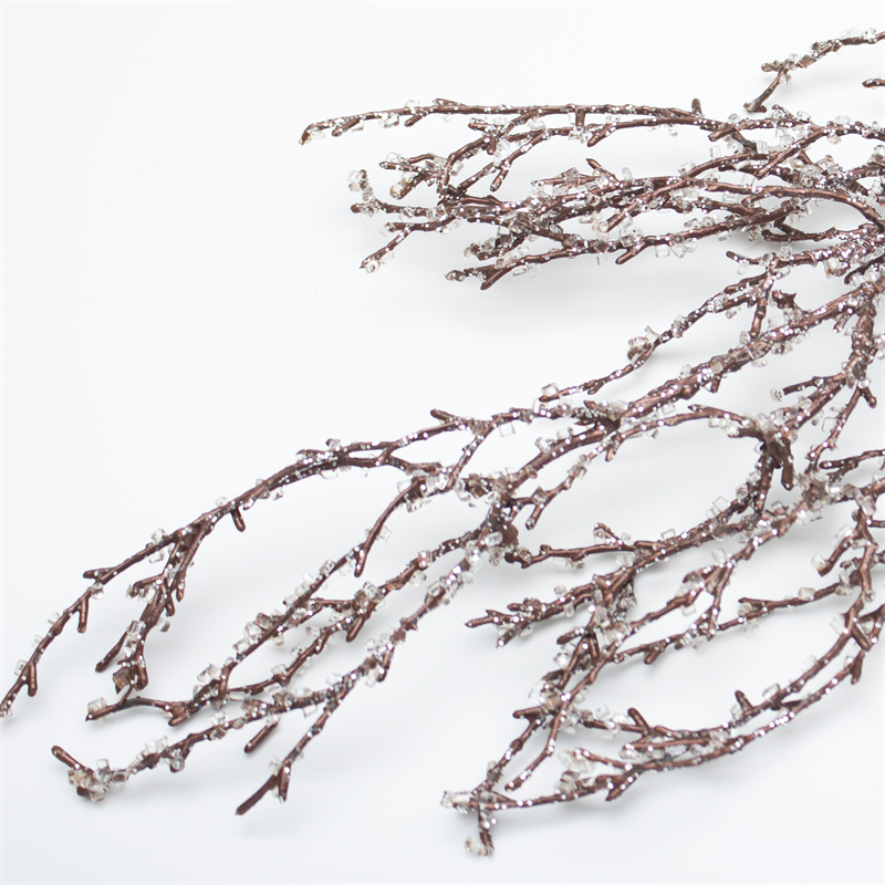 Brown Mist Pine Tree Branch With Diamond