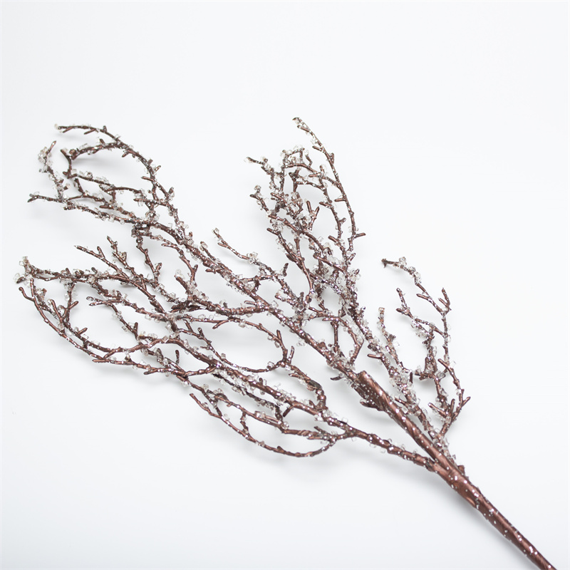 Brown Mist Pine Tree Branch With Diamond