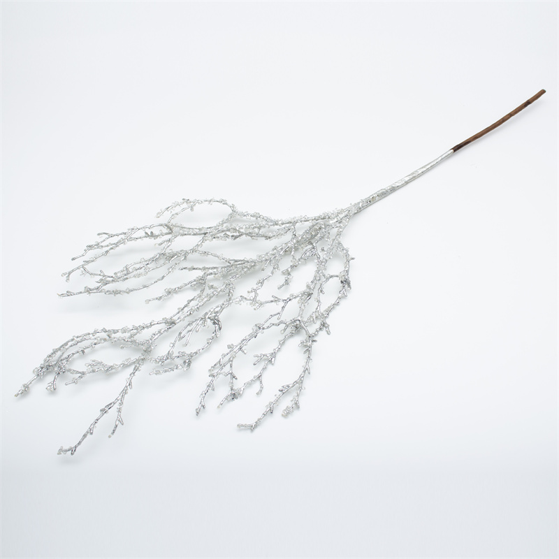 White Mist Pine Branch With Diamond